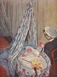 Jean Monet in His Cradle